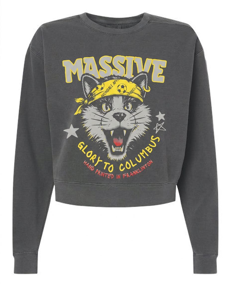 MASSIVE Crop Crewneck