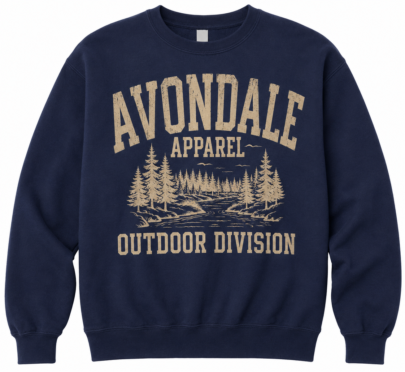 Outdoor Division - Navy & Tan