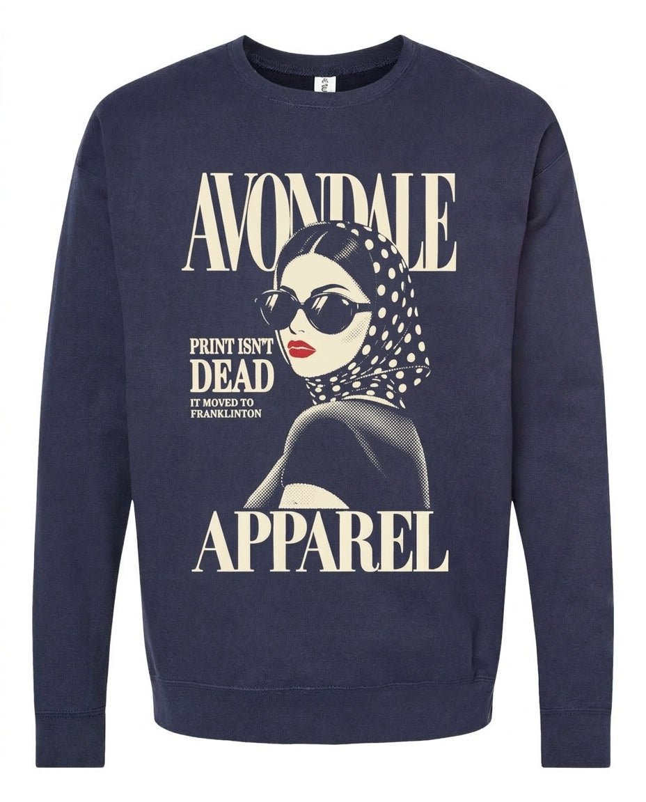 Print Isn't Dead Crewneck