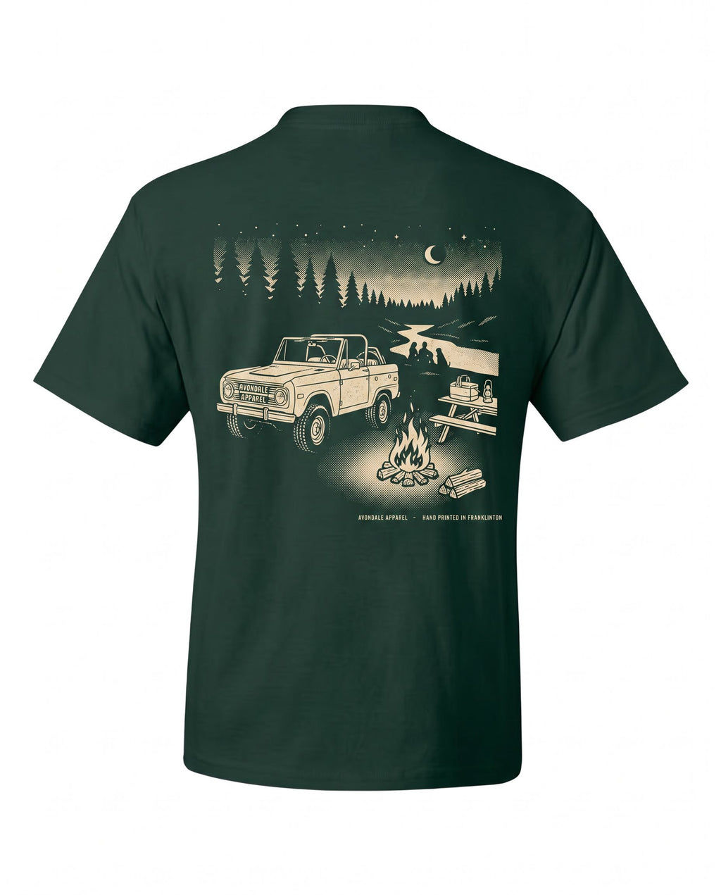 Moonlight Campout Tee