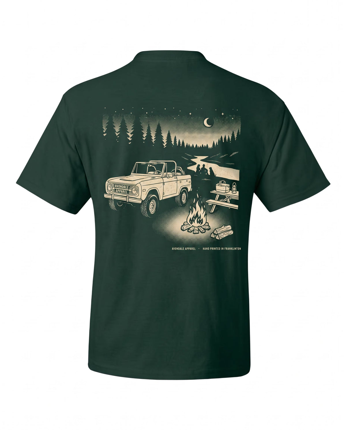 Moonlight Campout Tee